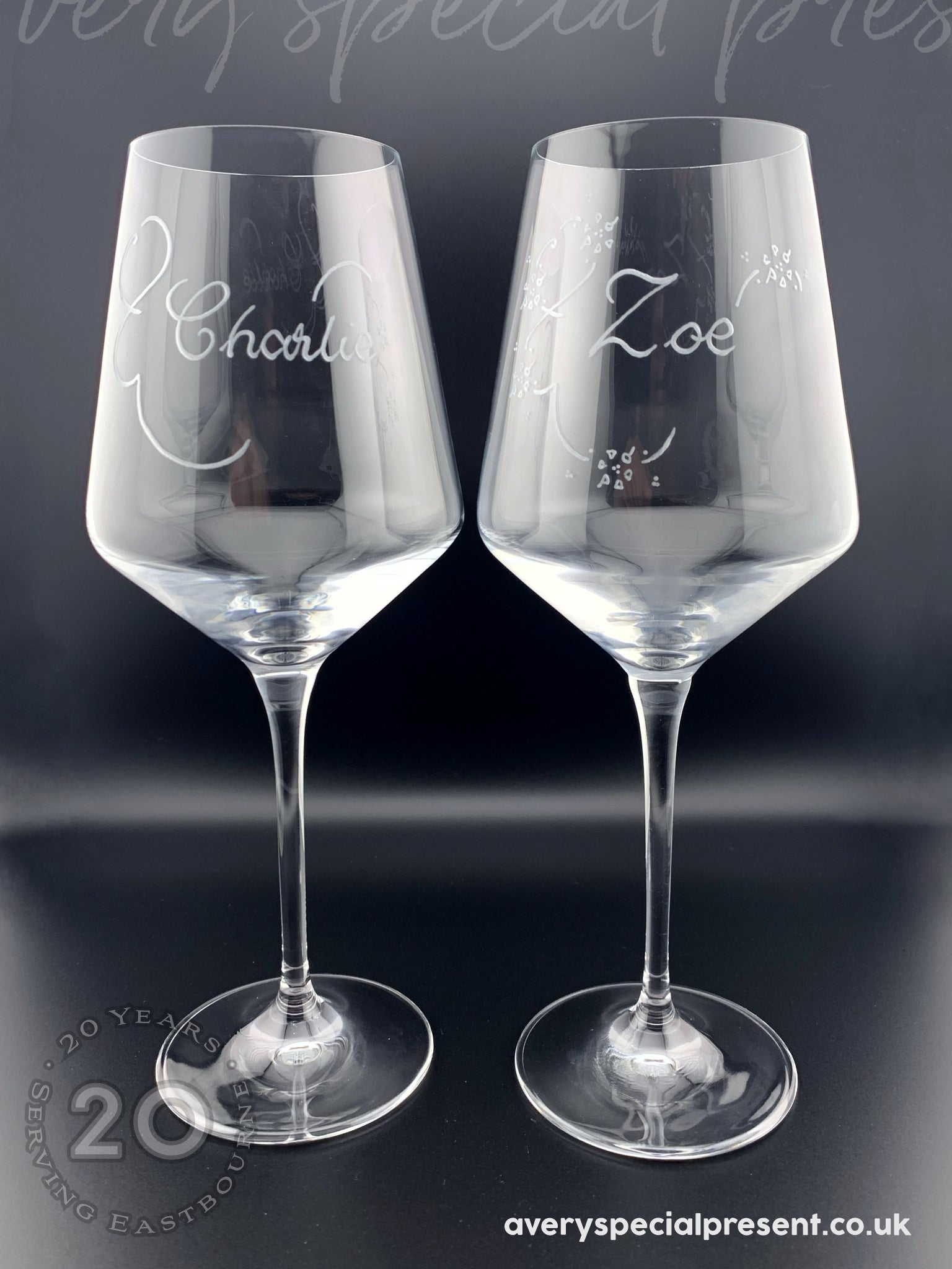 Krosno AVANTGARDE Wine Glasses Pair averyspecialpresent.co.uk